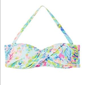 Lilly Pulitzer Bandeau bikini top